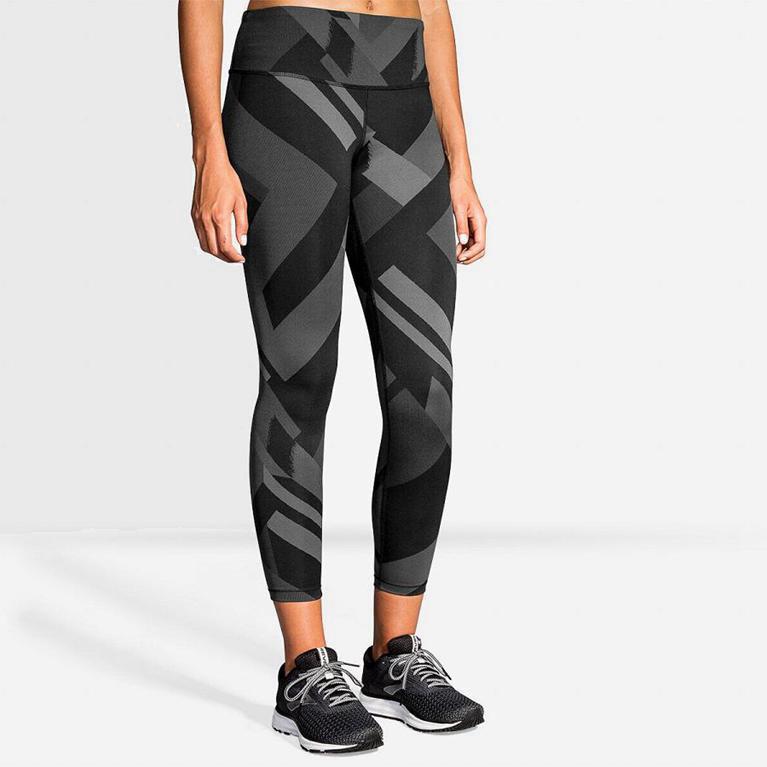 Brooks Formation Running Leggings Dam 731652-TBW Grå